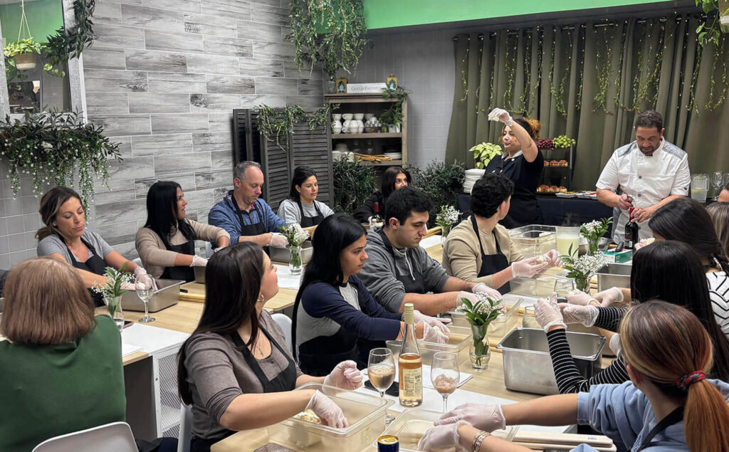 Rinaldi's private rooms